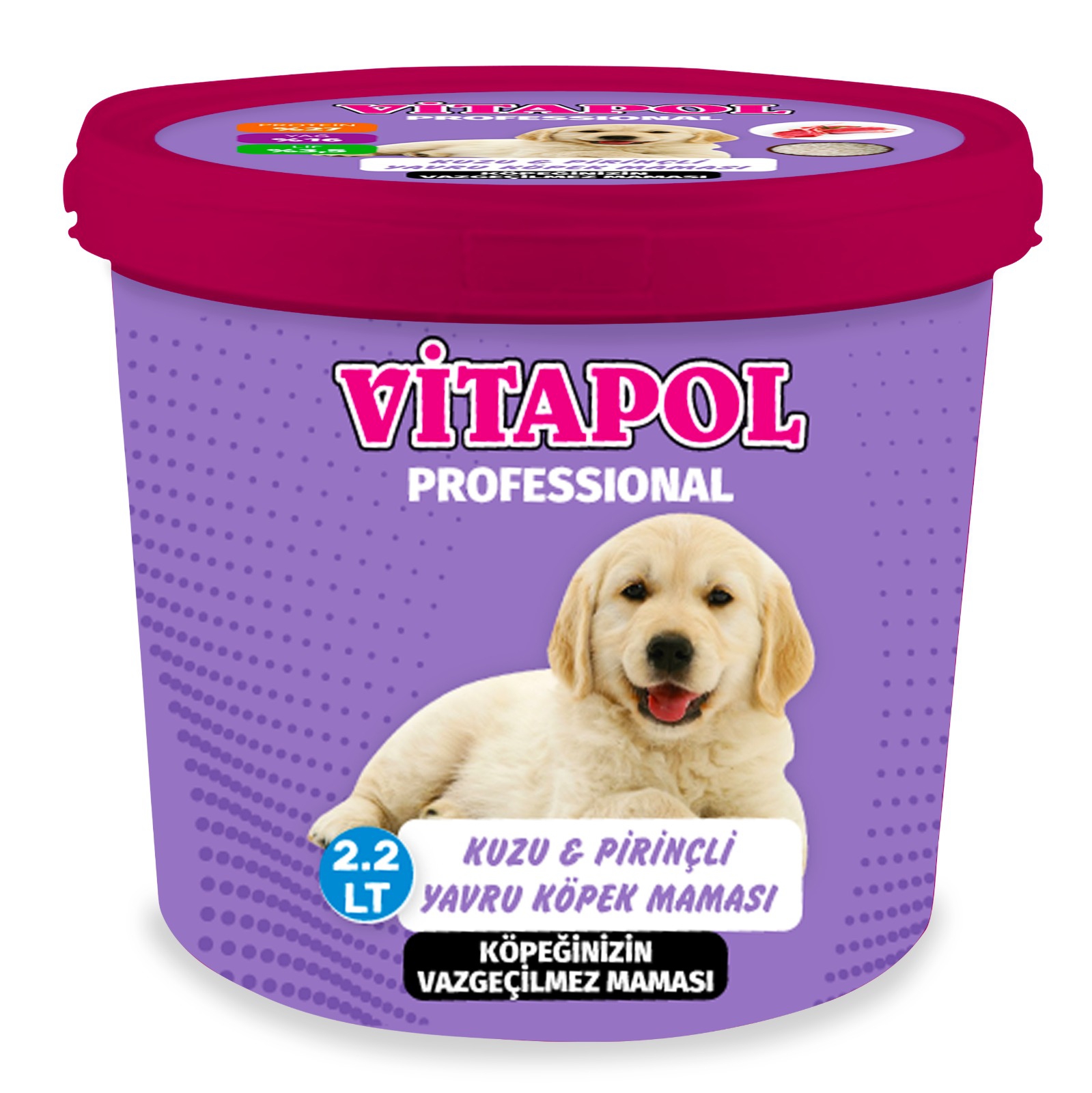 VİTAPOL PROFESSIONAL KUZU PRİNÇLİ YAVRU KÖPEK MAMASI 2.2 LT