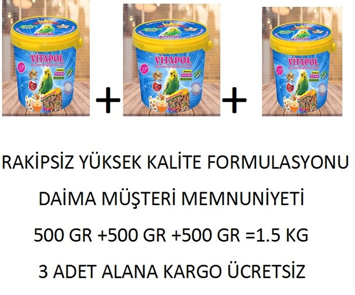 VİTAPOL 100 %  PREMİUM MUHABBET YEMİ