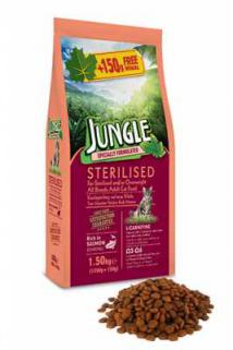 Jungle 1,5 kg Somonlu Sterilesed Kısır Kedi Maması